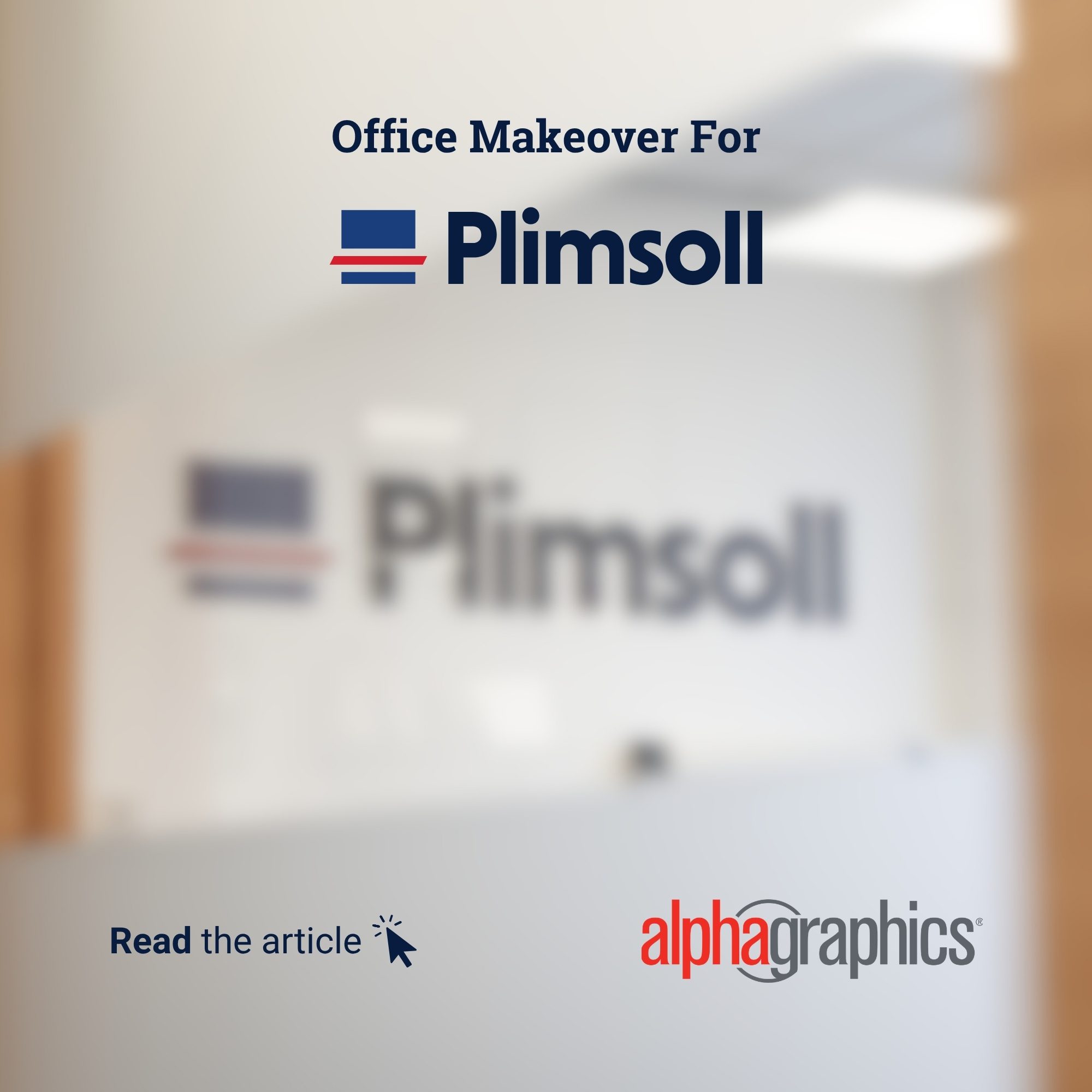 Office Makeover for Plimsoll Publishing - AlphaGraphics